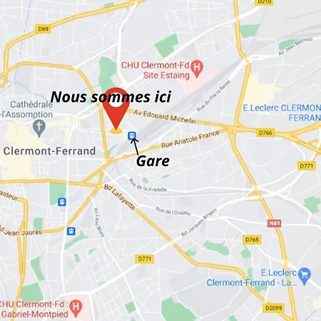 #charmant T3#gare-confort-lumineux-wifi-calme Appartement *